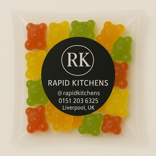 Personalised Gummies with Custom Branding 25g (Add Text)