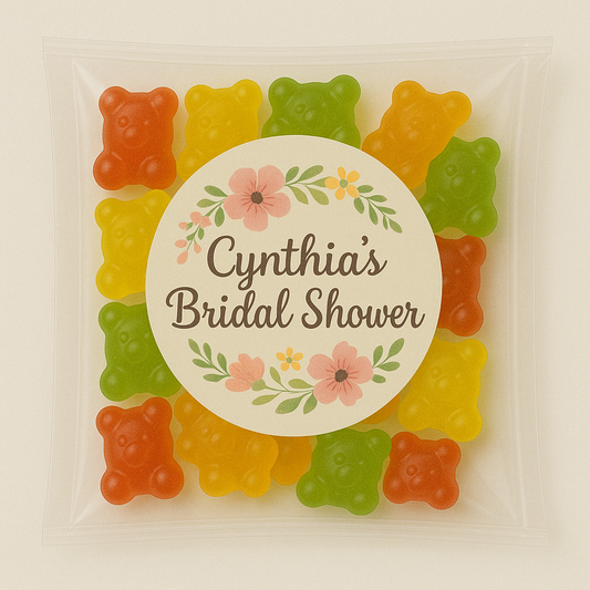 Personalised Gummies with Custom Branding 25g (Upload Design or Picture)