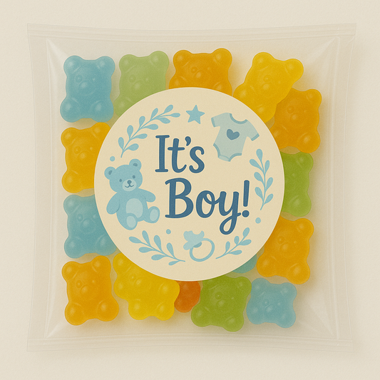 Personalised Gummies with Custom Branding 25g (Upload Design or Picture)