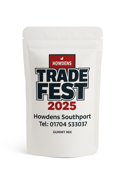 Personalised Fizzy Strawberry Bites with Custom Branding 35g