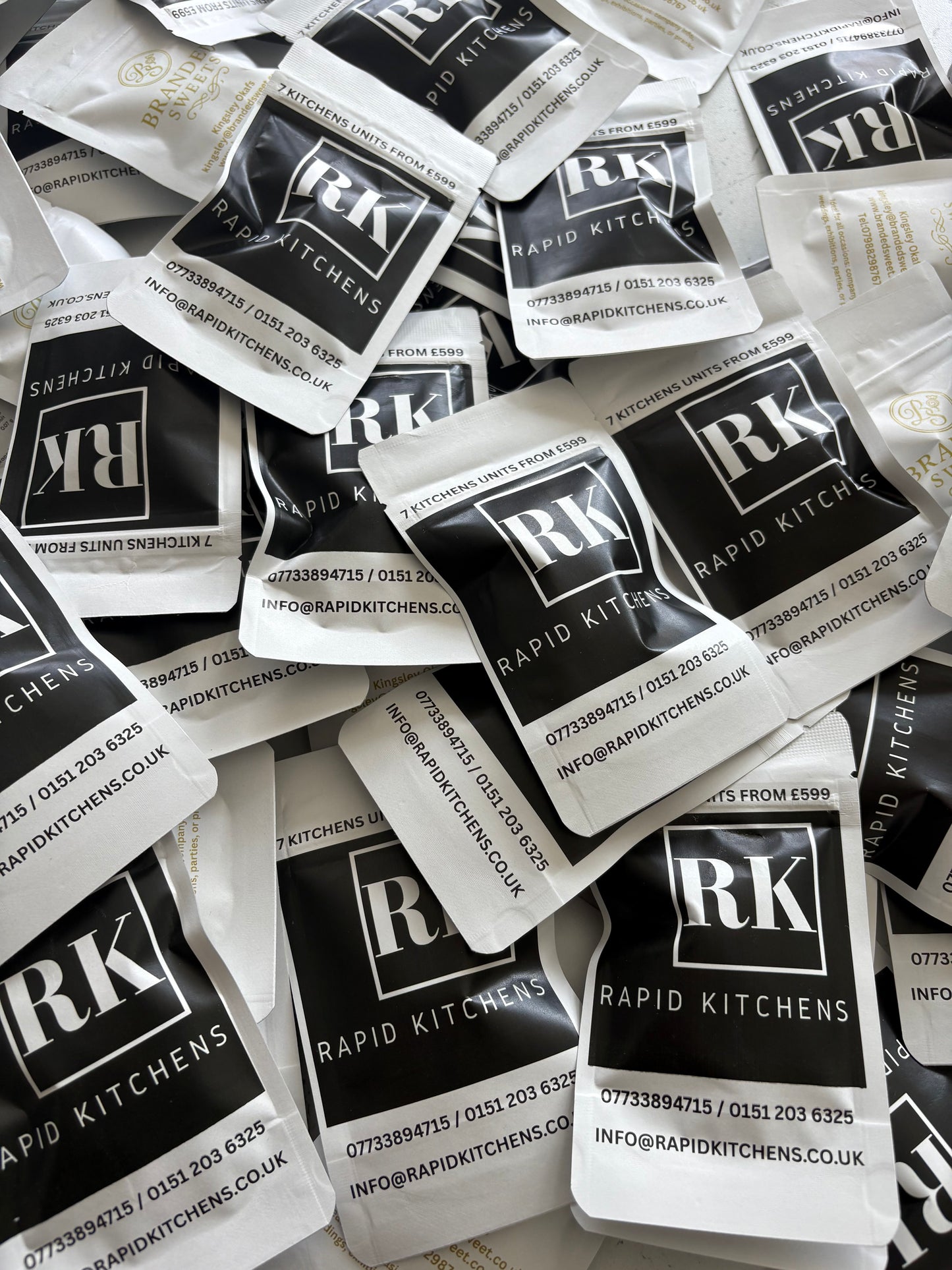 Personalised Fizzy Strawberry Bites with Custom Branding 35g