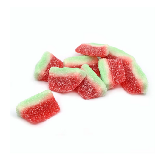 Personalised Fizzy Watermelon Slices with Custom Branding 25g (Image/Artwork)