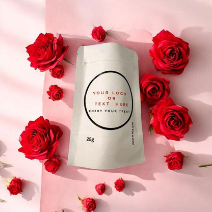 Personalised Rice Prank with Custom Branding 25g (image/artwork) - Branded Sweets