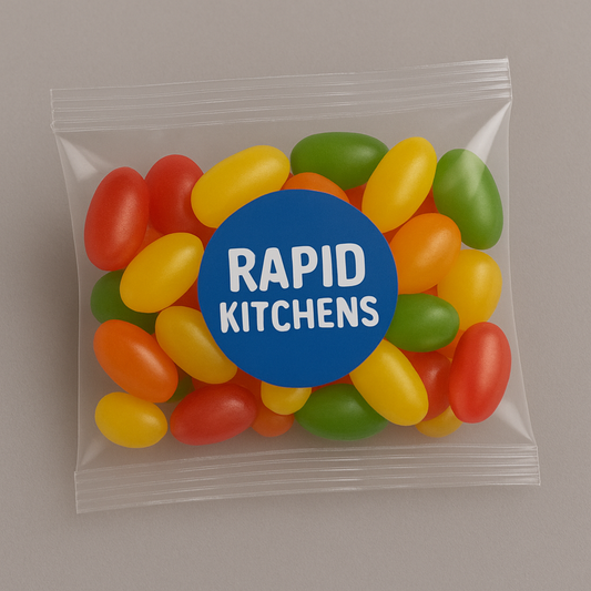 Personalised Jelly beans with Custom Branding 25g (Upload Design or Picture)